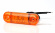 Sidomarkering slim Orange 12 LED 9-36V IP68. E-mrkt.
