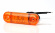 Sidomarkering slim Orange 12 LED 9-36V IP68. E-märkt. Sidomarkering slim Orange 12 LED 9-36V IP68. E-märkt.