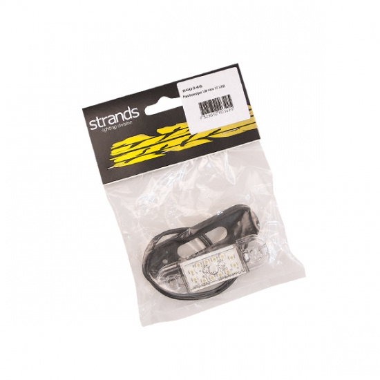 Positionsljus slim Vit 12 LED 9-36V IP68. E-m�rkt.