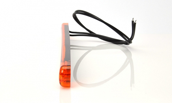Sidomarkering Orange slim 9 LED 9-36V IP68. E-m�rkt
