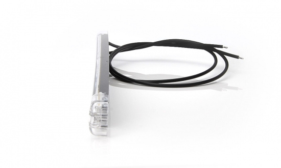 Positionsljus Vit slim 9 LED 9-36V IP68. E-m�rkt.