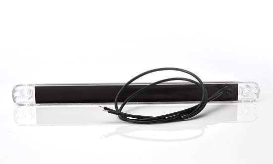 Positionsljus Vit slim 9 LED 9-36V IP68. E-m�rkt.