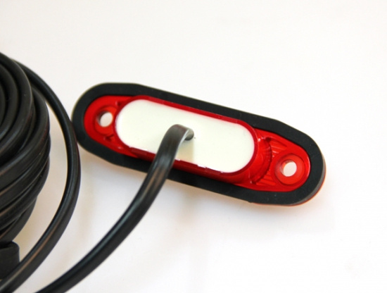 Positionsljus SLD R�d LED, 79x26mm 5m kabel