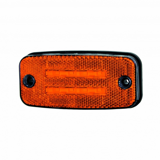 Sidomarkering/blinkers Orange LED 12-24DC, E-m�rkt