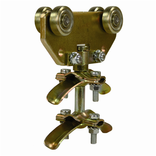 Vagn med tv� slangkl�mmor