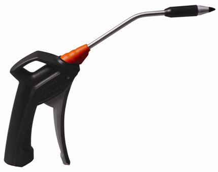 Bl�spistol pro, metal bl�sr�r med ljudd�mpare