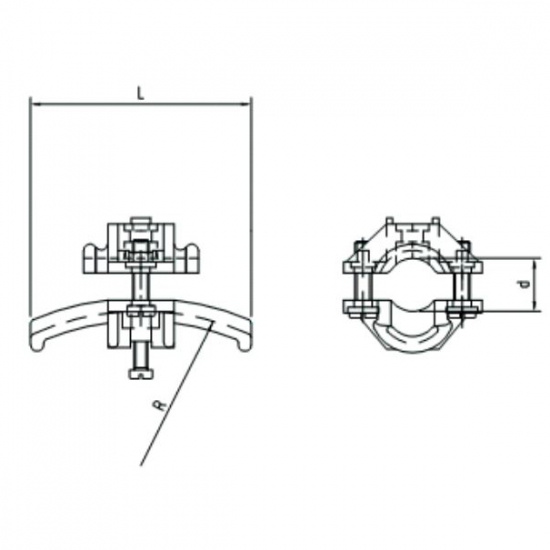 Kabelkl�mma 10-16 mm