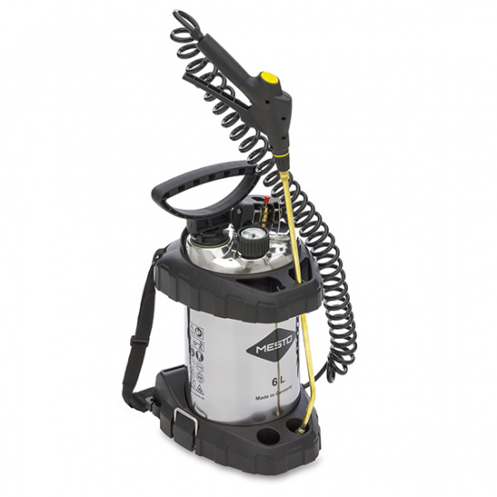 Tryckspruta 6 l, separat kemp�fyllning och tryckuftanslutnin