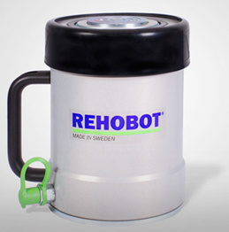 Tryckcylinder CFA 750-100 74ton 100mm slagl�ngd alu Rehobot