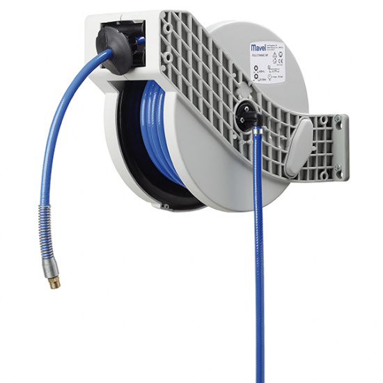 Slangvinda 15bar 10mm 8m PU Luft/vatten