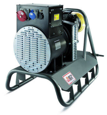 Traktorelverk l�gvarvigt 80kVA 1500v/min 400V/230V