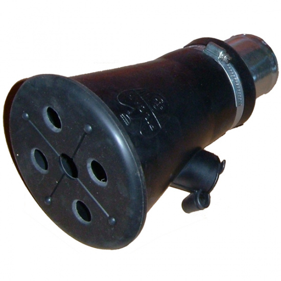 Avgasstratt gummi slangans. 75mm/140mm ans. Filcar