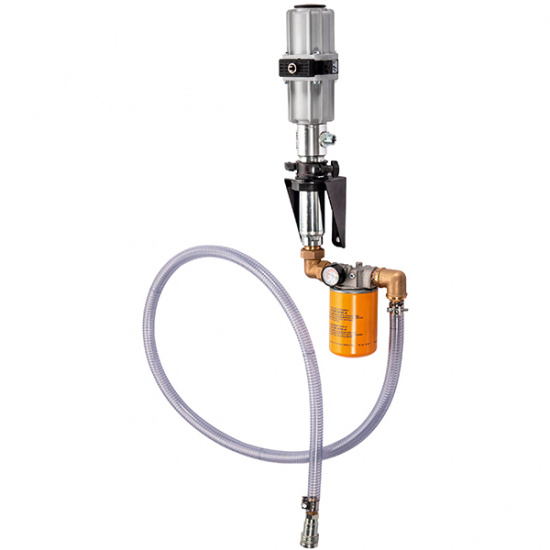 Spilloljepump v�ggmont. med koppling, sugslang och filter FV