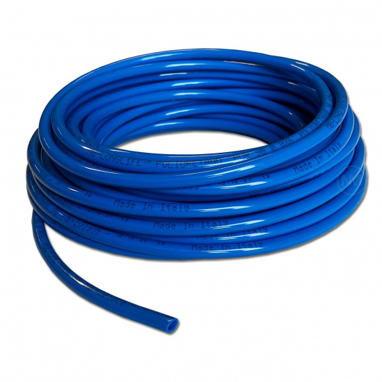 Polyuretanslang PU, 8/6, Bl� 25m i kartong