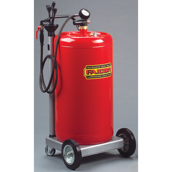 Spilloljevagn 90 l med uppsaml.pneum. t�mning