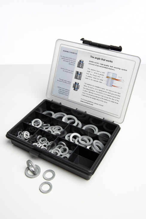 Nord-Lock Sortimentl�da St�l M6-M20