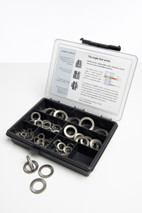 Nord-Lock Sortimentl�da A4 Syrafast M6-M20