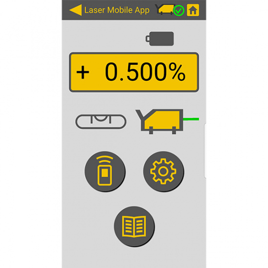R�rl�ggningslaser med gr�nt laserljus TOPCON TP-L6G