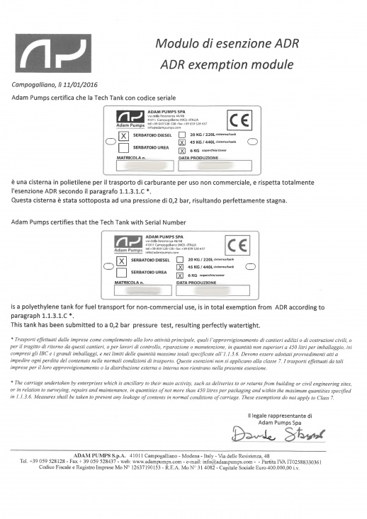 Transporttank 220L Bl� 12V Pump Dieseltank