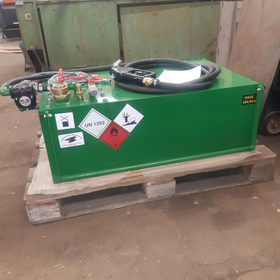 Rudskoga flaktank 180L, 80kg LBH:1000x650x450mm