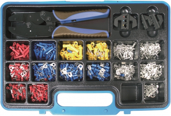 Krimpt�ngsats med 1000st kabelskor BGS