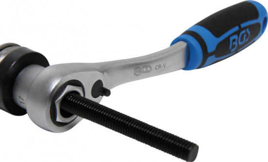 Hylsnyckelsats Gear Lock genomg�ende hylsor 52 delar BGS