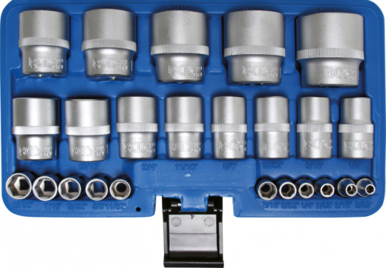 Hylssats 1/4tum & 1/2tum 24-delar - 5/32tum - 1-1/4tum