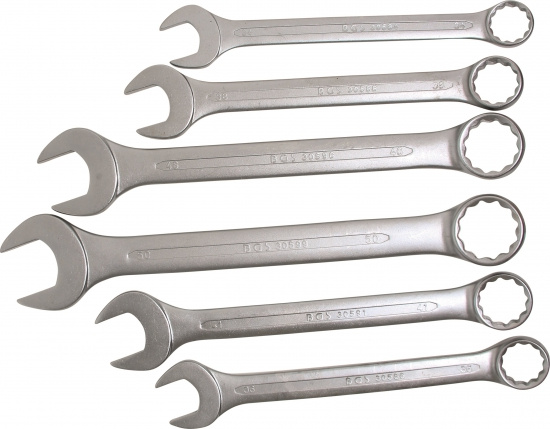 Blocknyckelsats 34-50mm 6 delar BGS