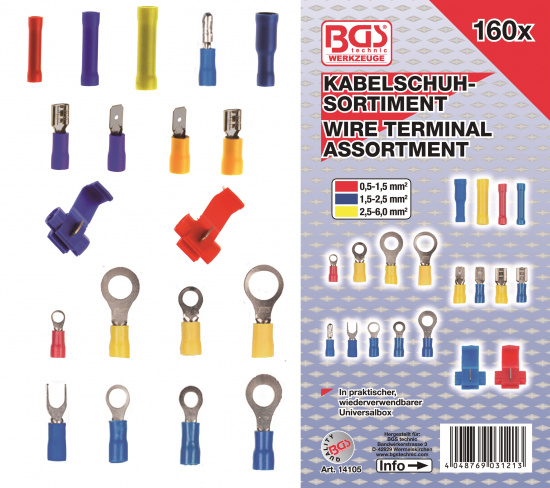 Sortimentpaket 3941 delar 15 l�dor BGS