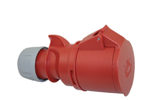 Skarvuttag CEE 32A 4POL+J