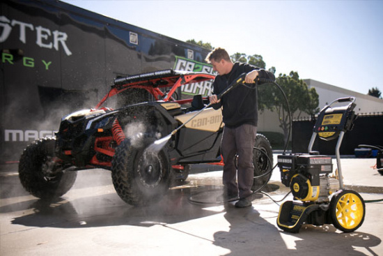 H�gtryckstv�tt Champion 220 Bar, Bensin